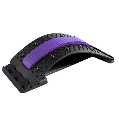 Back Stretcher Adjustable Back Cracker Massage Waist Neck Fitness Lumbar Cervical Spine Support Pain Relief 134919b4 b60d 441