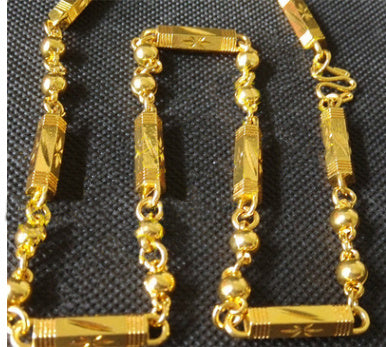Men imitate gold necklaces 1349610041338