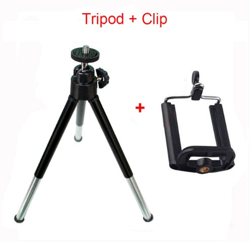 Compatible WithApple, Compatible WithApple , Universal Mini Flexible Tripod Stand ForCanonNikon Digital Cameras Camcorder - 图片 19
