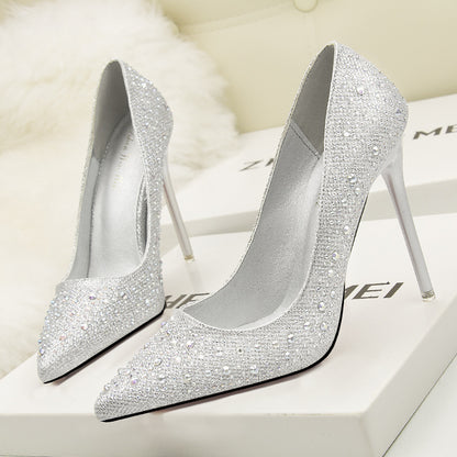 Sweet and delicate elegant stiletto heels 135143874165