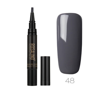 5ml Solid Color Nail Art Pen Nail Glue for Nail Art - HD Wireless Product #29