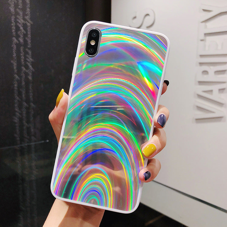 Rainbow Mirror Soft Case Phone Case 1352892836571