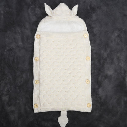 Pure Color Newborn Envelope Anti-kick Swaddling Blanket 13550248 337b 4423 93b8 865d0fb418f5