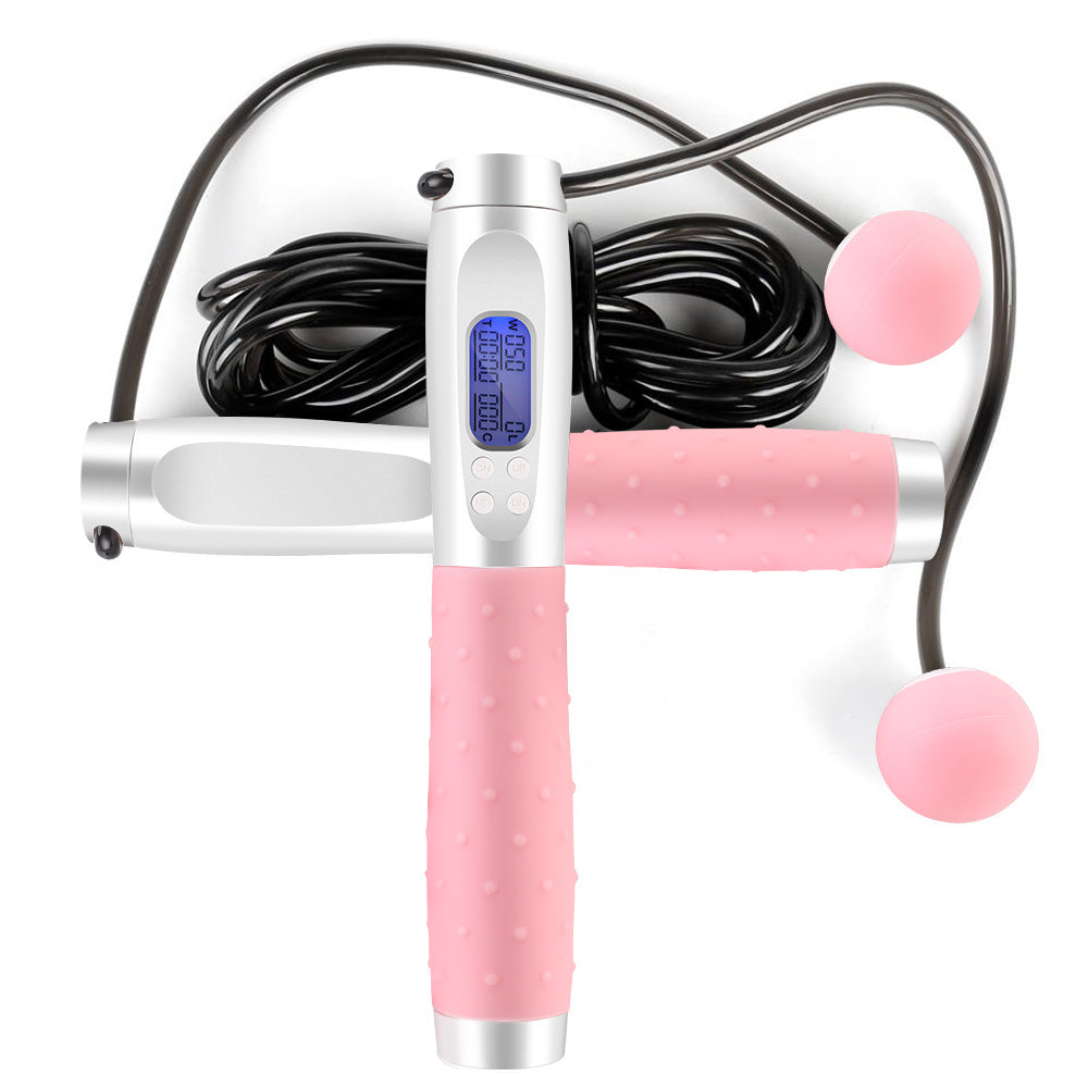 Smart electronic counting skipping rope 1357261663894