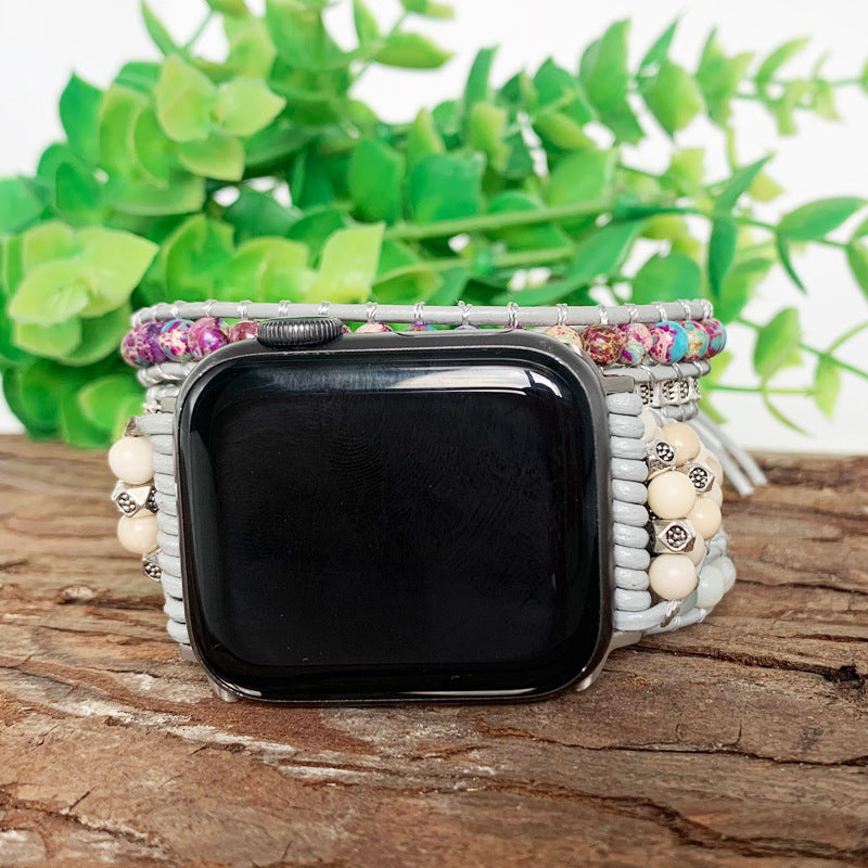 Natural Stone Multi-layer Winding Bracelet Strap 13574ffc 77d4 490f a009 3a5590edc54a