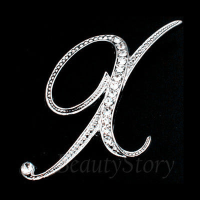English letter brooch with diamonds 1358190000222