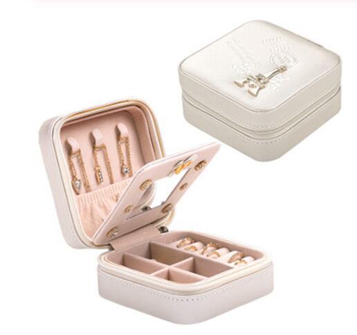 Jewelry Box Travel Cosmetic Storage Box 1359800562969