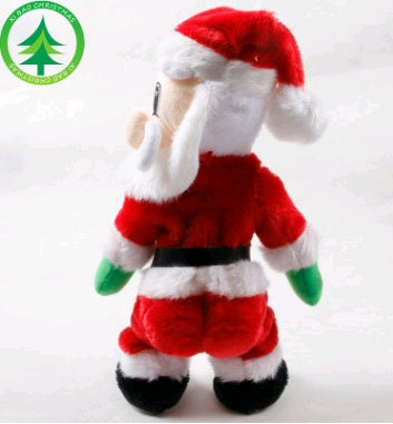 Christmas Decorations Electric Santa Toys Creative Twist Music Santa Claus Dolls 1363684078962