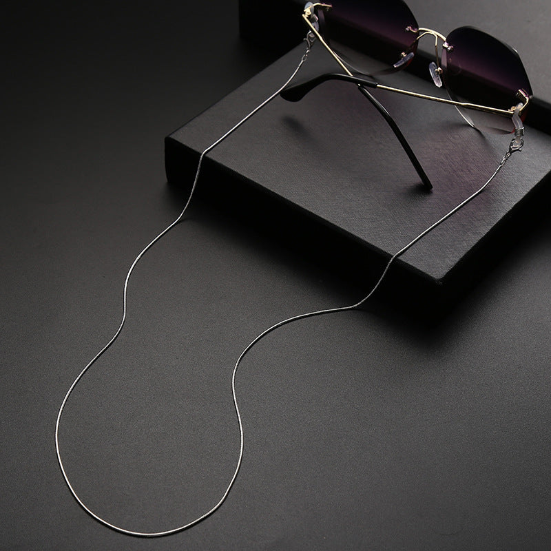 Simple Monochrome Glasses Chain Retro Personality 13660fbf 3c36 4d8d 8378 9d86661196e0