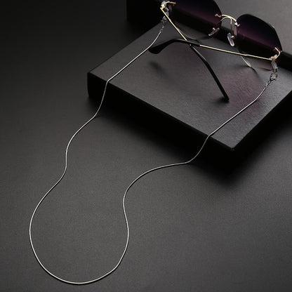 Simple Monochrome Glasses Chain Retro Personality 13660fbf 3c36 4d8d 8378 9d86661196e0