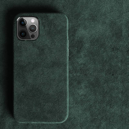 Compatible with Apple , Suede fur all-inclusive fall protection cover 1368063553685
