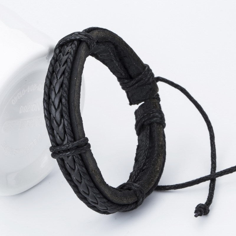 Multilayer leather bracelet 137001521262