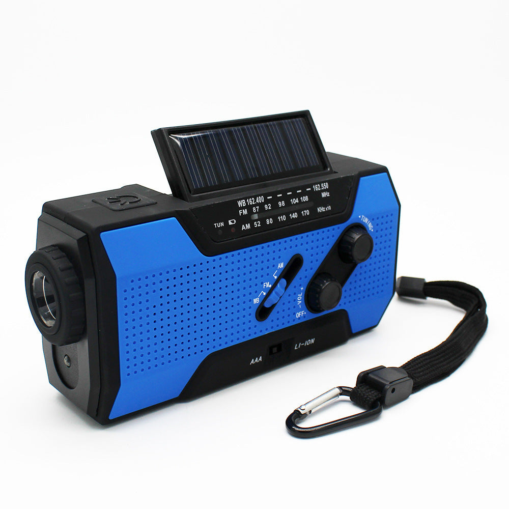 Hand crank solar radio 137027684870