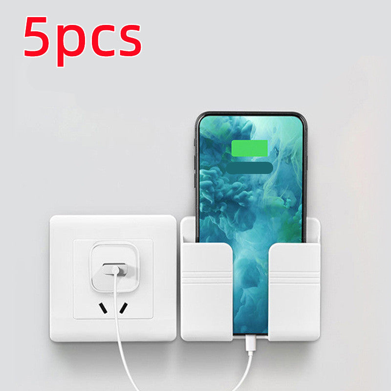 Mobile Phone Charging Storage Rack Punch-free Sticky Storage Box - 图片 17