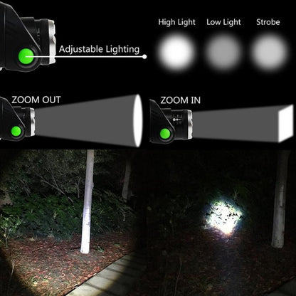 USB Charging Built-in Smart Sensor Head-mounted Outdoor Fishing Headlight 1371088493061