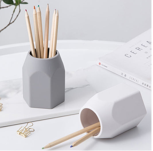 Simple solid silicone pen holder - 图片 1