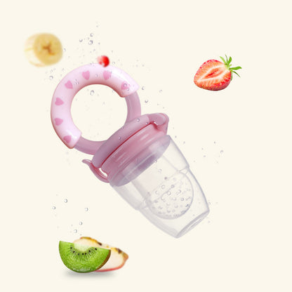 Baby fruit and vegetable auxiliary food feeder Pacifier 137781478542