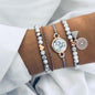 Geometric Creative Hollow Fringed Pine Stone Bracelet Four-piece 1377990061306 30a49de1 8325 4843 baa9 e6aa690126e2