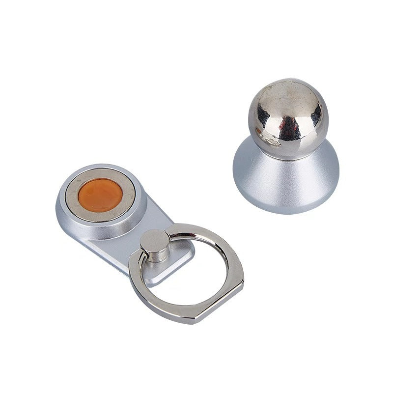 Magnetic Steel Ball Universal Ring Bracket Desktop Magnetic Suction - 图片 2
