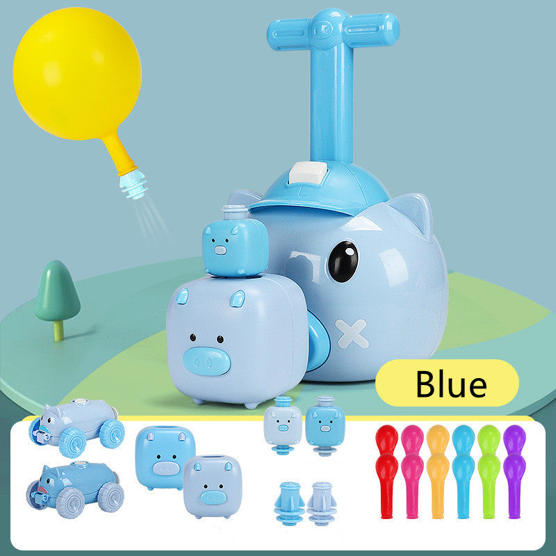 Children's Educational Toys For Piggy Pneumatic Car 1380623792900
