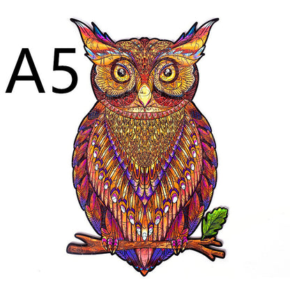 DIY Wooden Puzzles Animal Shaped The Best Christmas Gift Wooden Puzzles 1386259624579