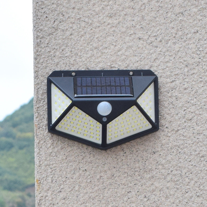 Outdoor Four-sided Human Body Induction Household Wall Lamp 1387931698122