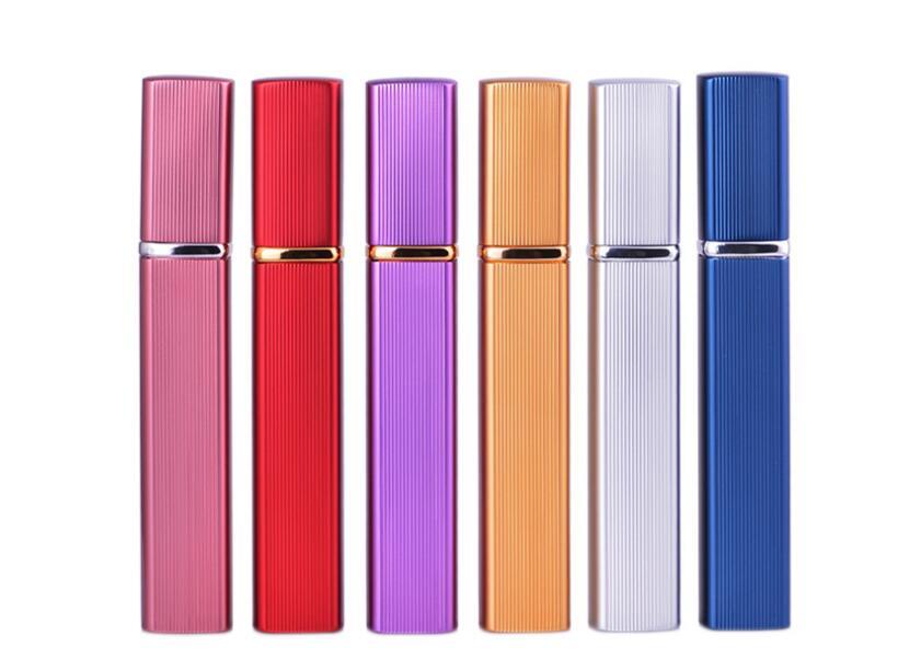 12ML Aluminum Perfume Tube Aluminum Tube Perfume Bottle Glass Bottle Empty Bottle Lipstick Type Perfume Bottled Square - HD Wireless Product #6