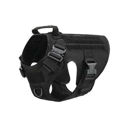 Military Tactical Dog Harness German Shepherd Adjustable Pet Dog Back 1389949650616