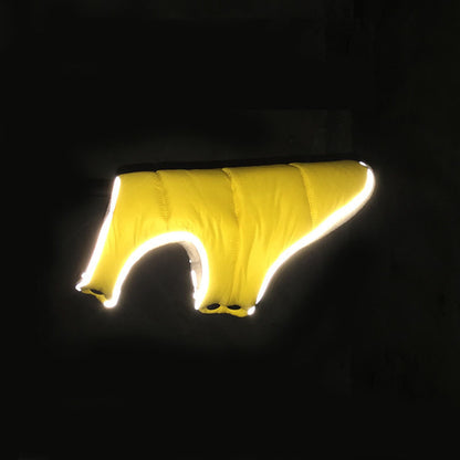 Pet Jacket Warm Winter Dog Clothes Reflective Puppy Clothing Vest Comfortable Fleece Pet Dogs Coat For Small Medium Large Dog