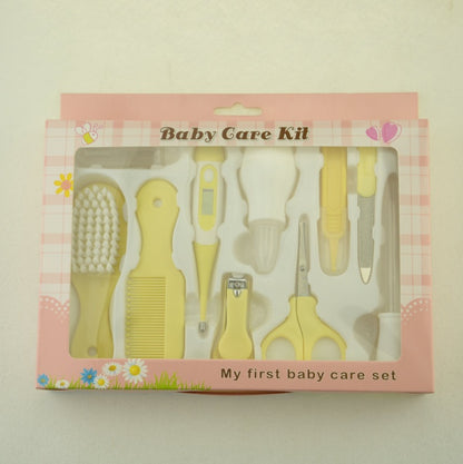 Maternal and Infant Thermometer Feeding Nasal Nasal Care 10 Piece Set Baby Manicure Clamp Nail Clipper Set 1393865804943