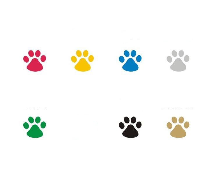 Footprints, panda, panda, footprints, bumper stickers 1396058997267