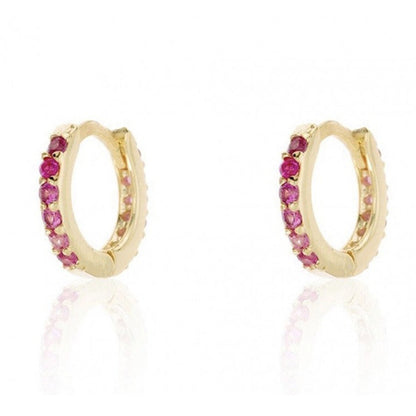 Exquisite Zircon Inlaid Earrings 1396888663561