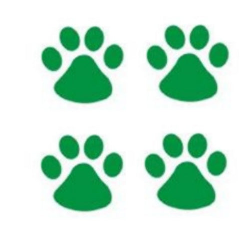 Footprints, panda, panda, footprints, bumper stickers 1399261826900