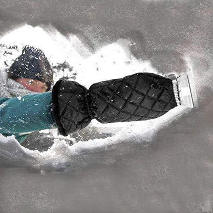 Ice scraping gloves and snow shovel for windshield 13995453779298