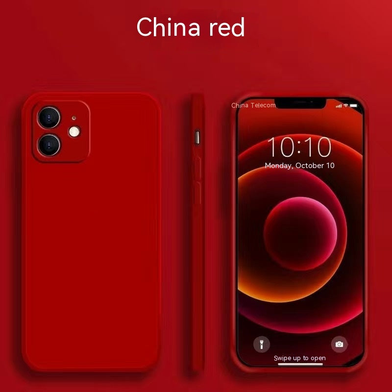 Liquid Silicone Fine Hole Straight Edge Mobile Phone Case 139a93a8 b291 4068 83cd db0e622e59cf trans