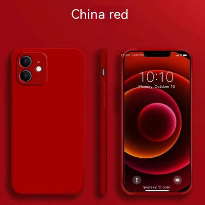 Liquid Silicone Fine Hole Straight Edge Mobile Phone Case 139a93a8 b291 4068 83cd db0e622e59cf trans