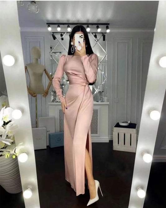 Beautiful Waist Fitting Irregular Dress 139c3478 c03c 4a07 98e9 296b2b6e97e1