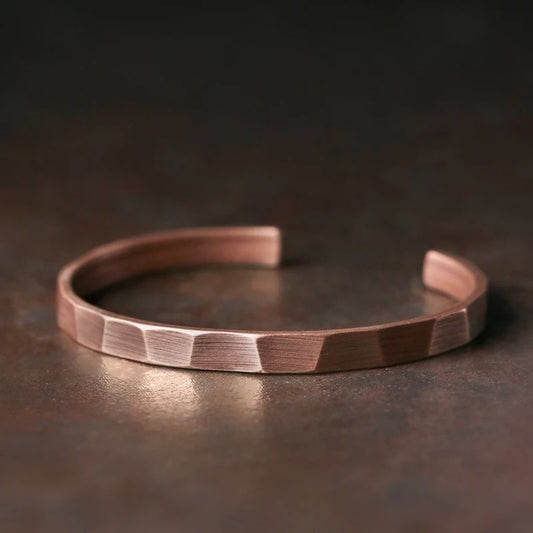 Stainless Steel Pure Copper Handmade Metal Bracelet 13b73507 fd6c 4b70 996d fbb1ac82f059