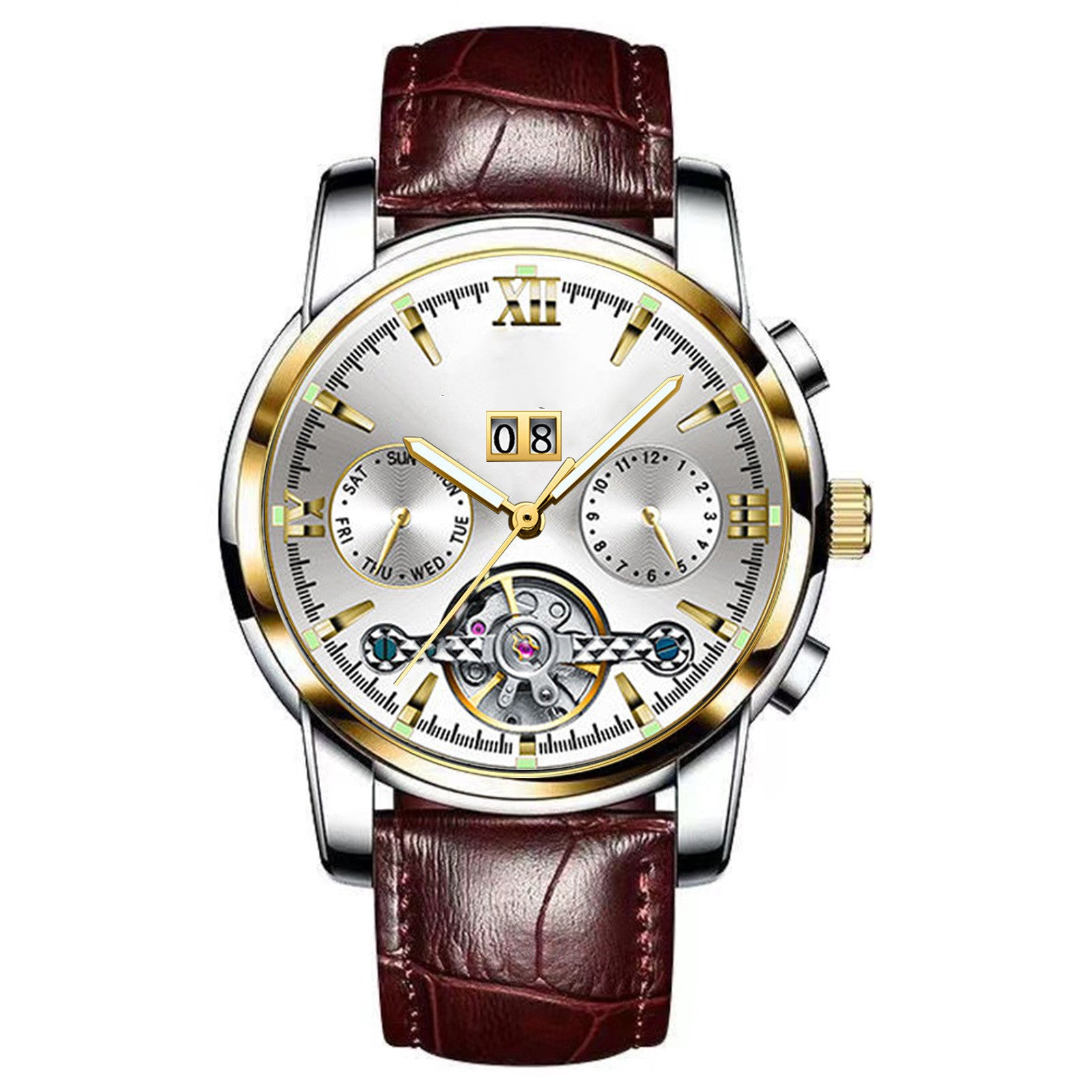 Fully Automatic Multifunctional Mechanical Watch 13d5ce5e 8439 4637 9839 4c0fadd96bfc