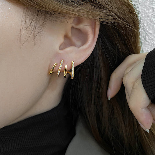 Women's Simple Temperament All-match Trendy Earrings 13db29b4 a791 42a9 b85d c550183fe6e1