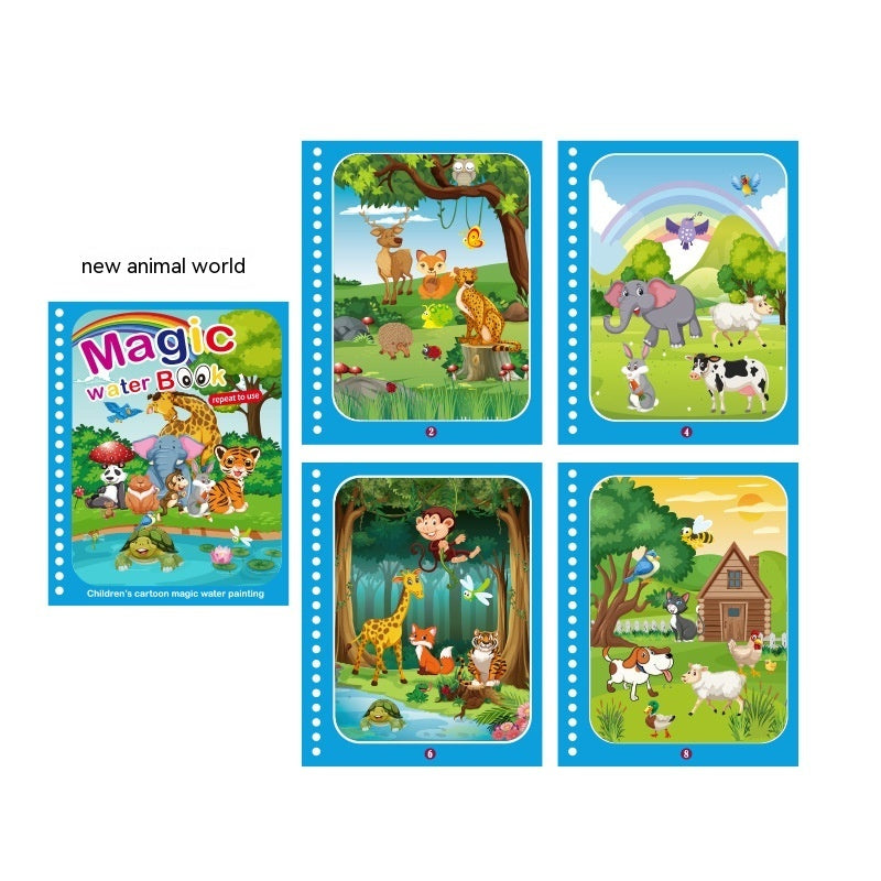 Children's Diy Magic Water Picture Book 13e5d7d6 c489 4f2b 8a80 ce94f768e8cb trans