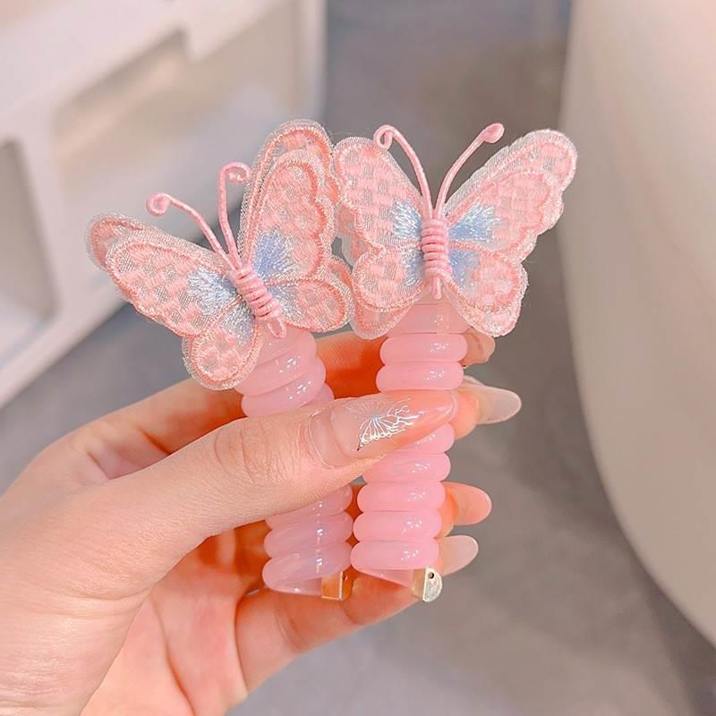 Telephone Wire Hair Ties Hair Rope Hair-binding High Elasticity Not Tight Hair 13f40d2b 67be 4011 a45b cef5643aa147
