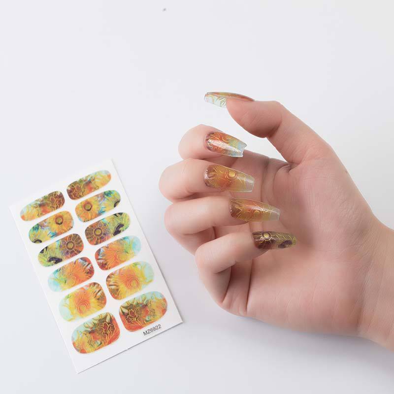 Nail Sticker European And American Oil Painting Art 13f694ad 71c9 4a28 a615 ac4760cb6d6b