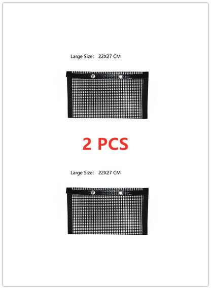 Reusable BBQ Grill Mesh Bag Non-stick Barbecue Baking Isolation Pad Outdoor Picnic Camping BBQ Kitchen Tools 1401739252176