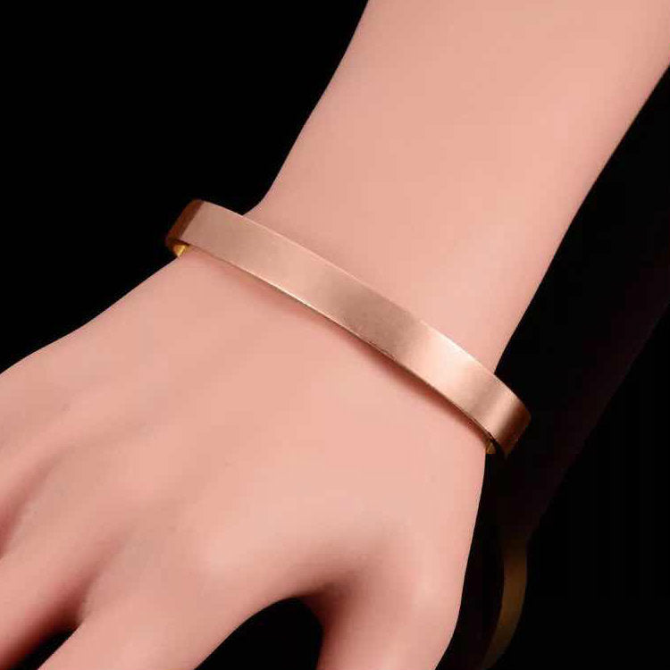 Glossy inlaid magnet health bracelet simple magnetic therapy 1408445039671