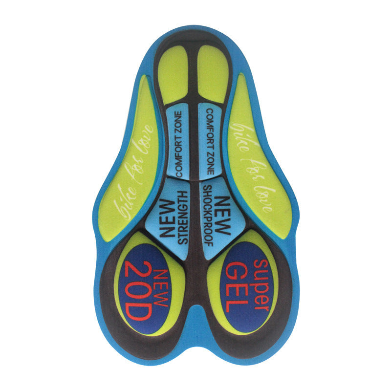 Summer Cycling Wear Pants Pads Outdoor Cycling Sweat Wicking Shock Absorption High-density Sponge Silicone Cushions 14088db7 