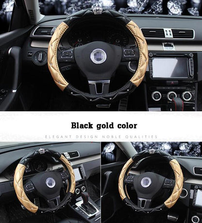 Car Steering Wheel Cover DAD Crown Diamond 1410859405022