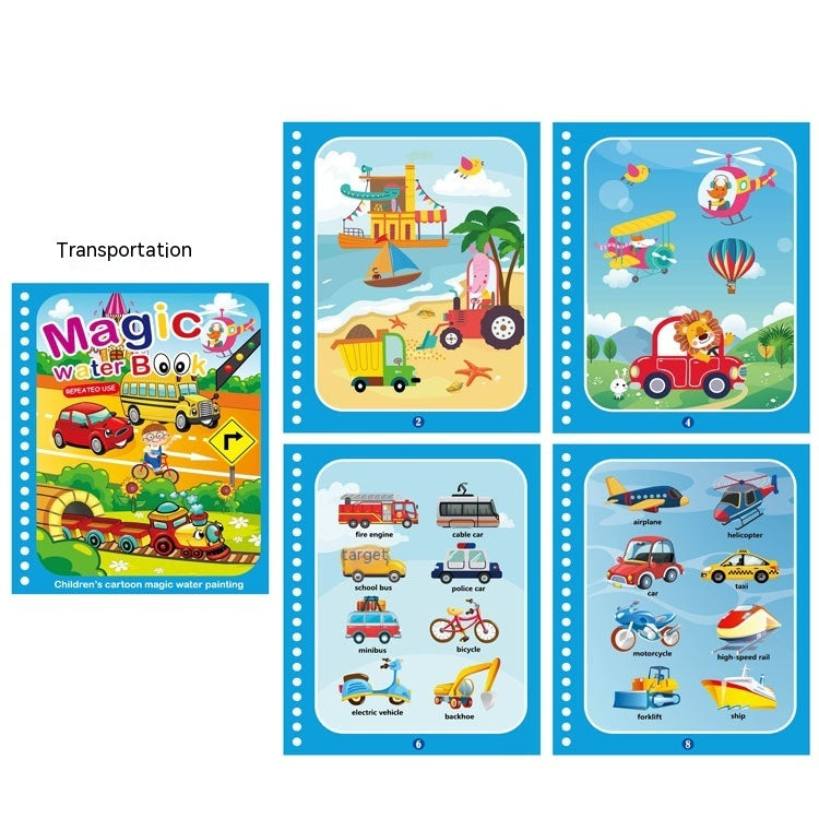 Children's Diy Magic Water Picture Book 1410d390 ed0b 44ea 873e c4b8479f6bd1 trans