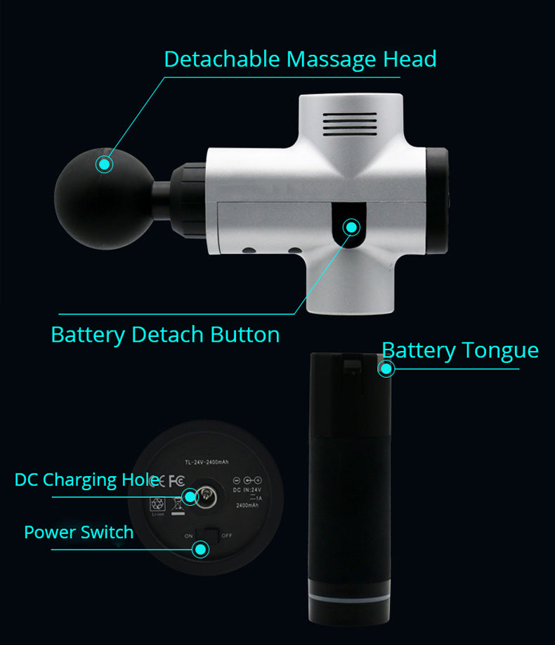 Relax Tissue Deep Muscle Massage Gun 141554890174