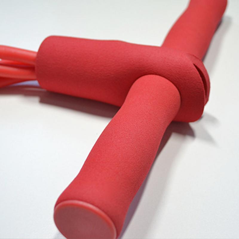 Natural Latex Foot Pedal Elastic Pull Rope with Handle Fitness Equipment Bodybuilding Expander 141558692640